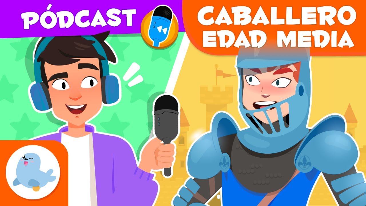 Caballero en la Edad Media ⚔️ LA HISTORIA TIENE VOZ 🔊​  Podcast de Historia para niños 🎙️ Episodio 5
