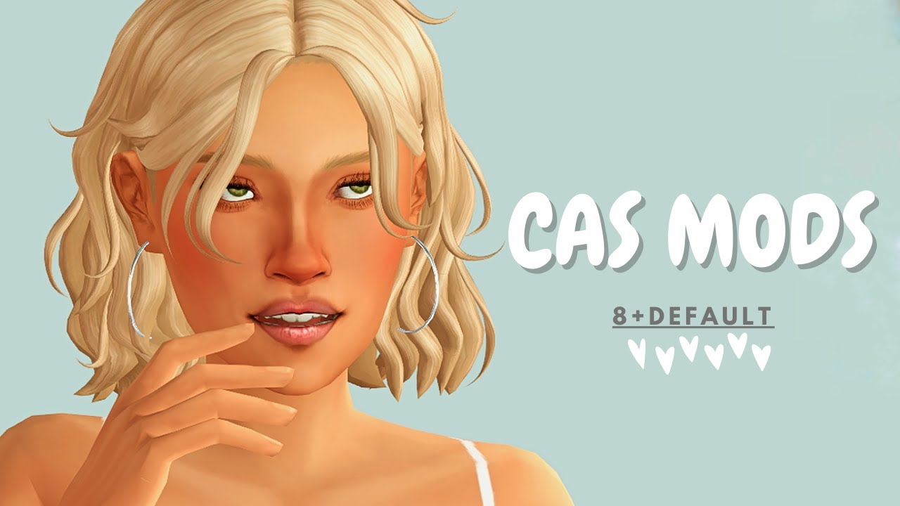 Oyunumdaki CAS modları & default + linkleriyle | the sims 4