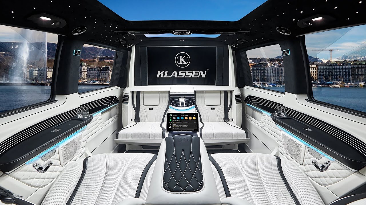 2020 Mercedes V-Class Luxury VIP (Klassen) - интерьер, экстерьер и привод