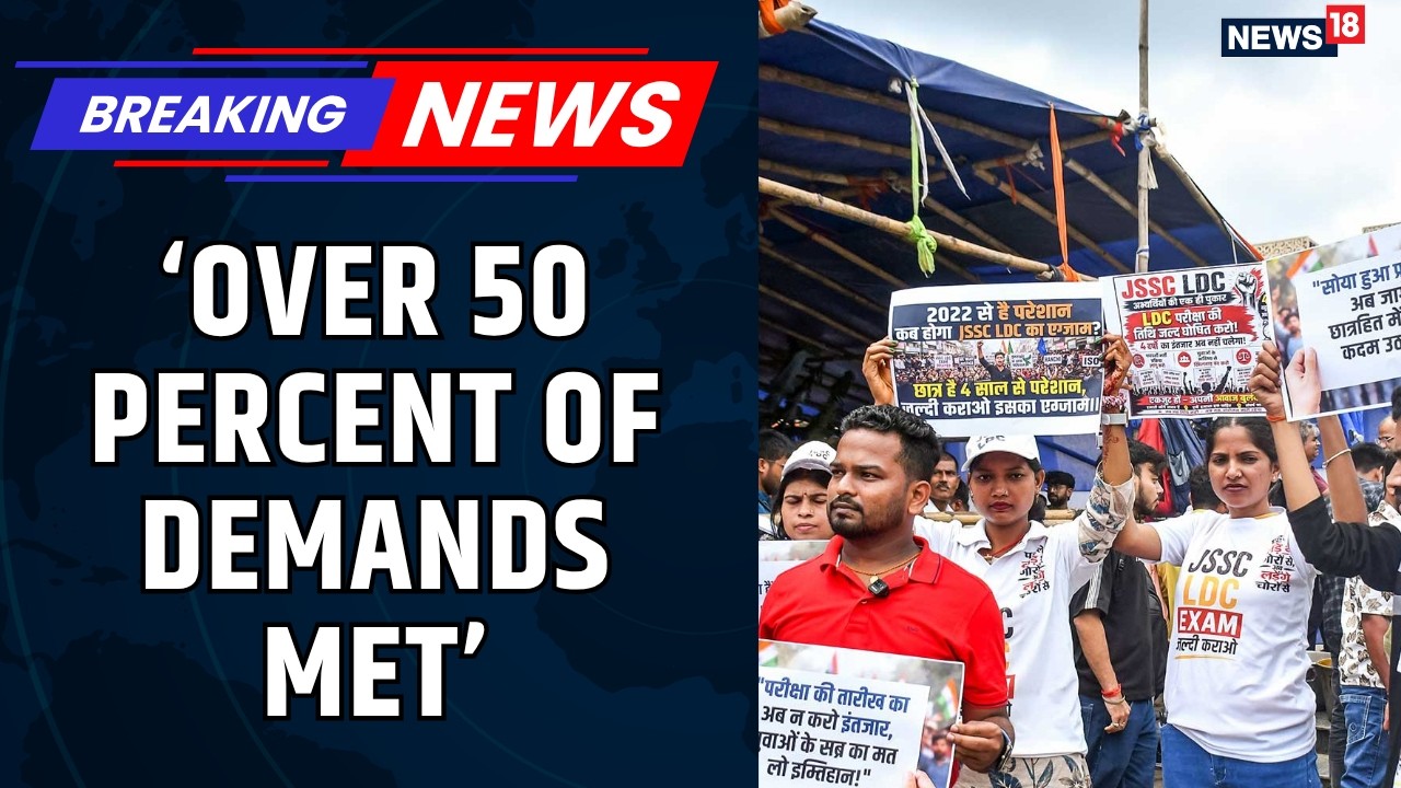 Jharkhand Protest | Govt-Students Six-Hour Meet Over | Over 50% Demands Met | News18