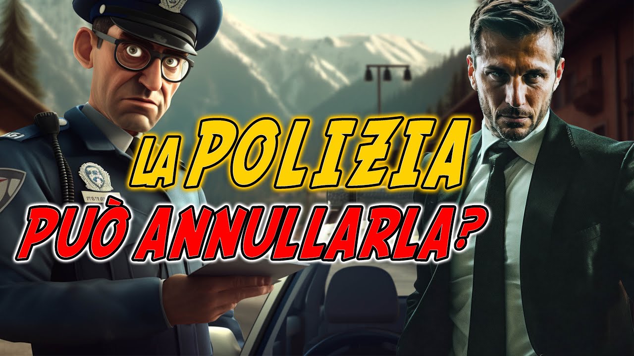 La POLIZIA può annullare una MULTA? | Avv. Angelo Greco
