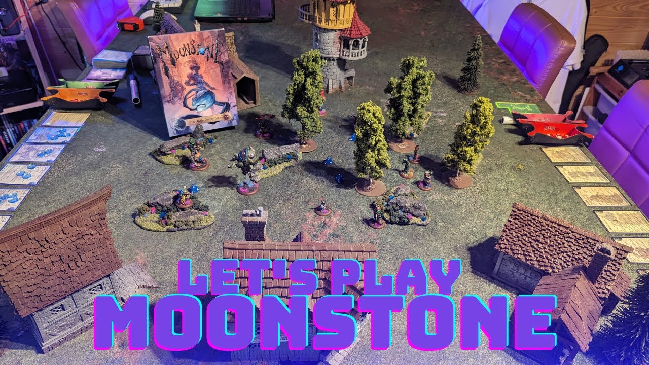 Давайте сыграем в Moonstone The Game &mdash; учимся и играем! #moonstonethegame #миниатюры #настольнаяигра