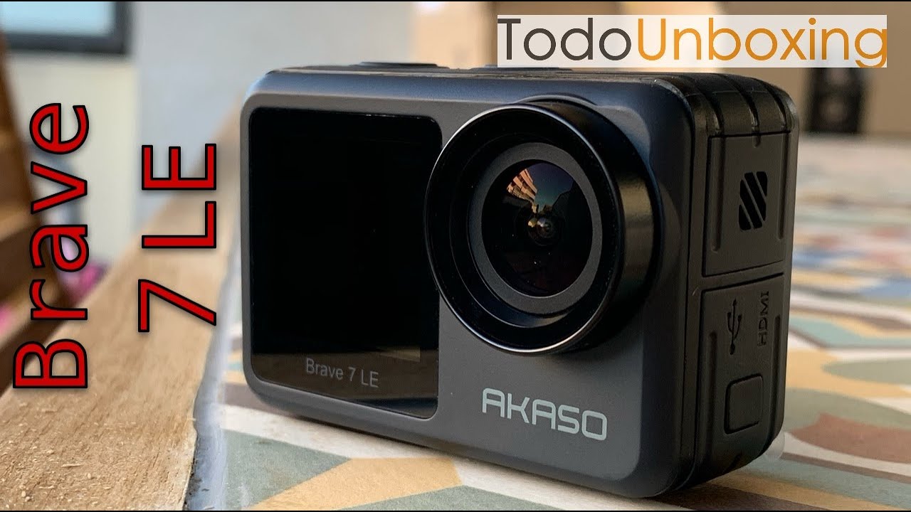 Mejor Cámara de Acción calidad Precio - AKASO Brave 7 LE