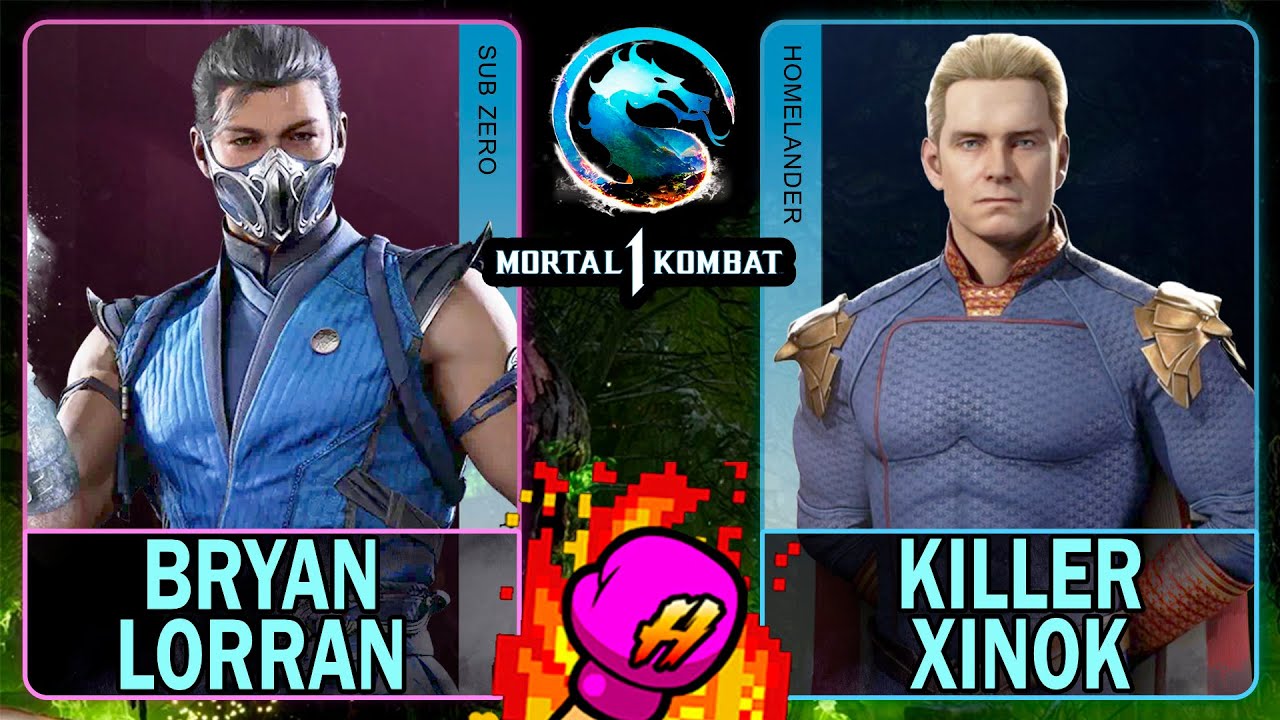 MK1 Bryan Lorran (SUB-ZERO) VS Killer Xinok (HOMELANDER)🥊Mortal Kombat 1🥊4K 60ᶠᵖˢ