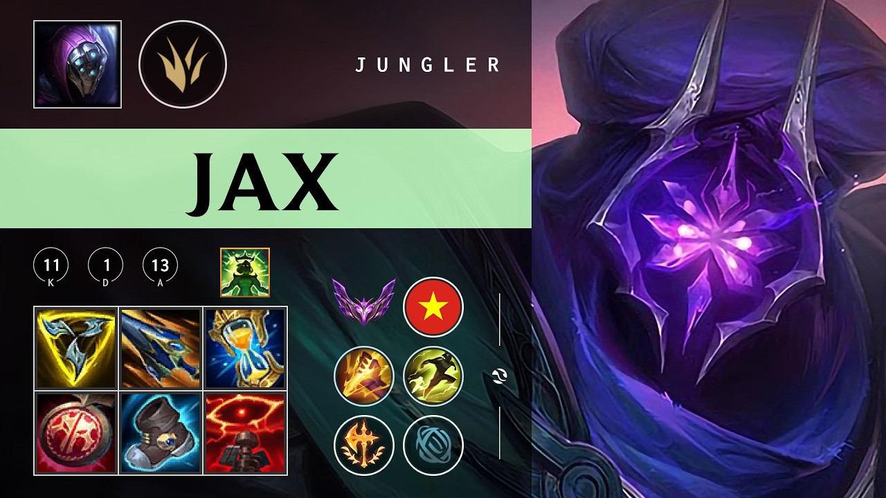 Jax Jungle vs Graves - VN Master Patch 26.05