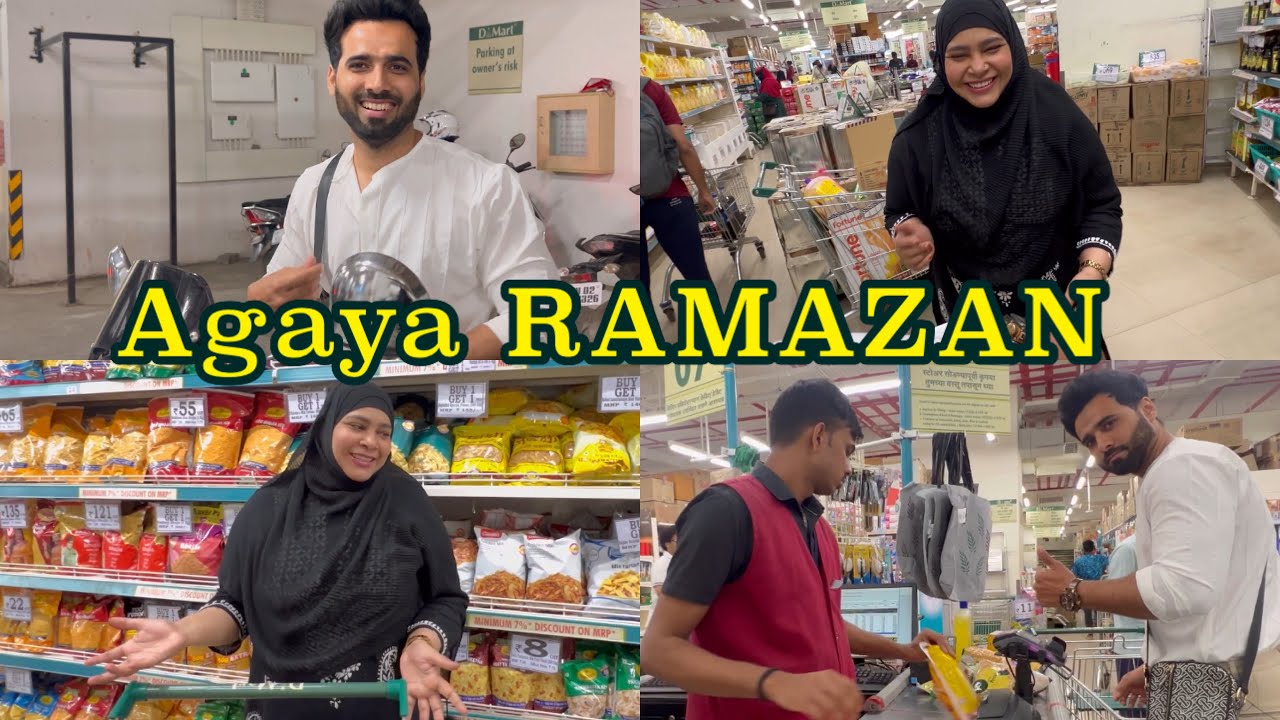 Agaya RAMAZAN ALHUMDULILLAH ❤️ Chalte hai Raashan lene🤲 |ShezaanShaikh|MoonzarinDarbar