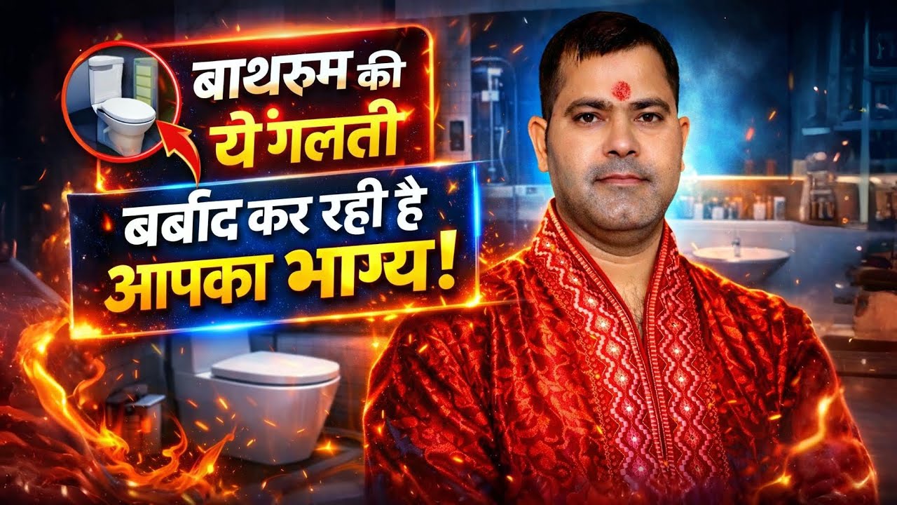 बाथरूम की ये गलती बर्बाद कर रही है आपका भाग्य | Bathroom Vastu tips | Bathroom Vastu Shastra | Vastu