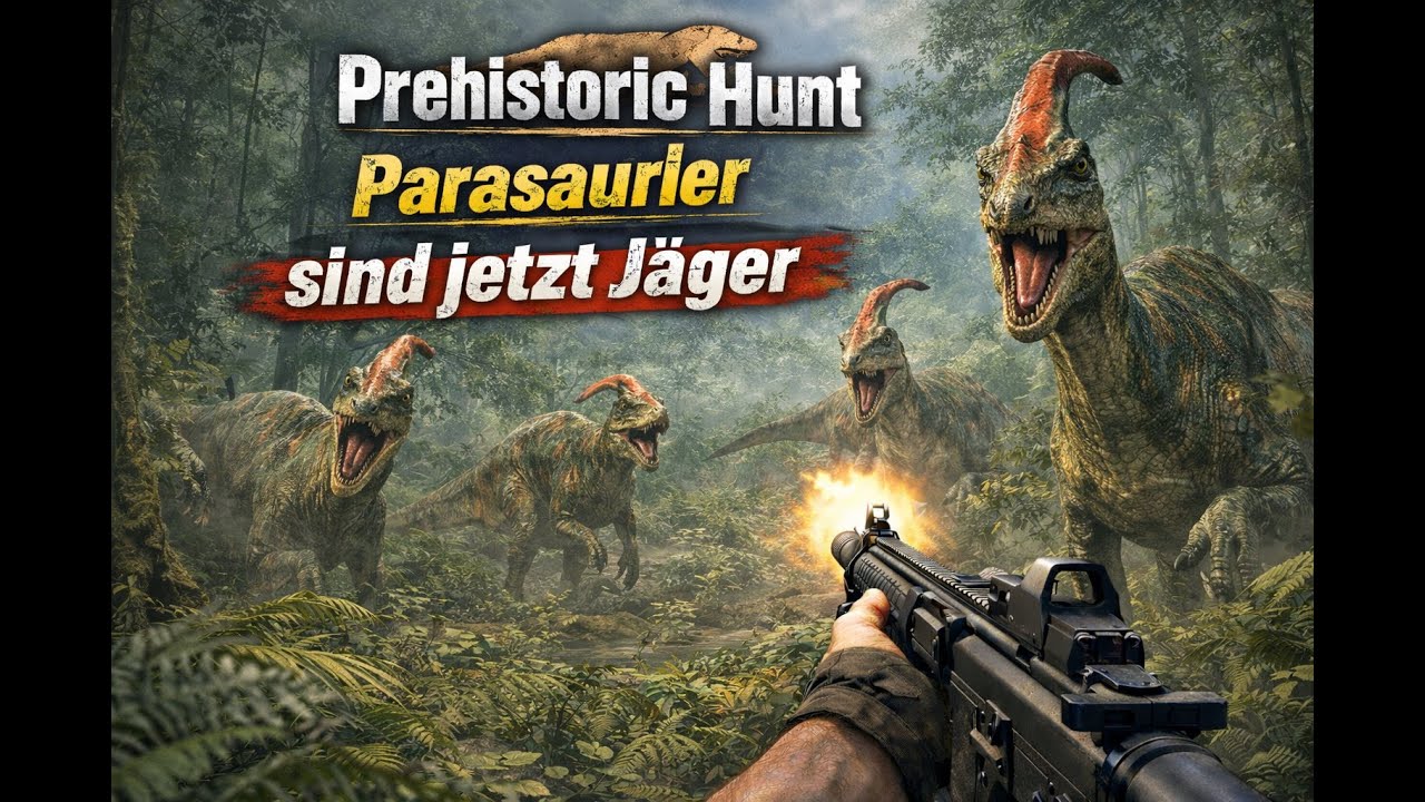 Prehistoric Hunt Session 04   Parasaurier sind jetzt Jäger