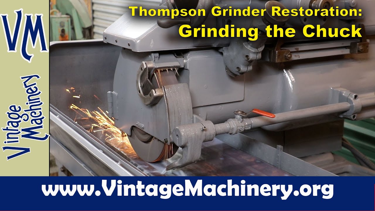 Thompson Grinder Restoration: Grinding the Table & Magnetic Chuck True