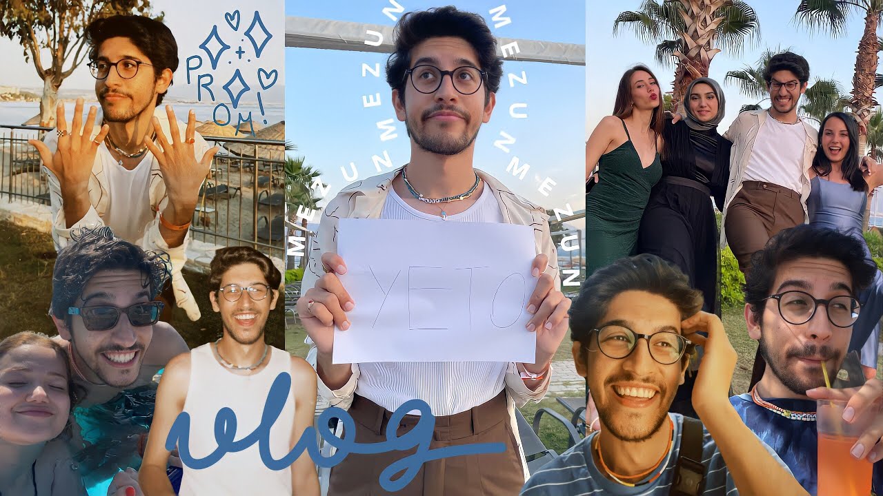 MEZUNİYET BALOSU | oda turu, yanan elbiseler, sabaha kadar dans ve tiktok | VLOG #44