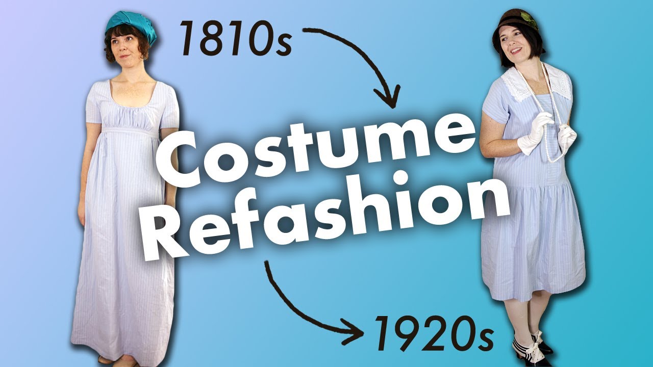 Making a one-hour dress but it took me a week | Refashioning a failed Regency-era gown