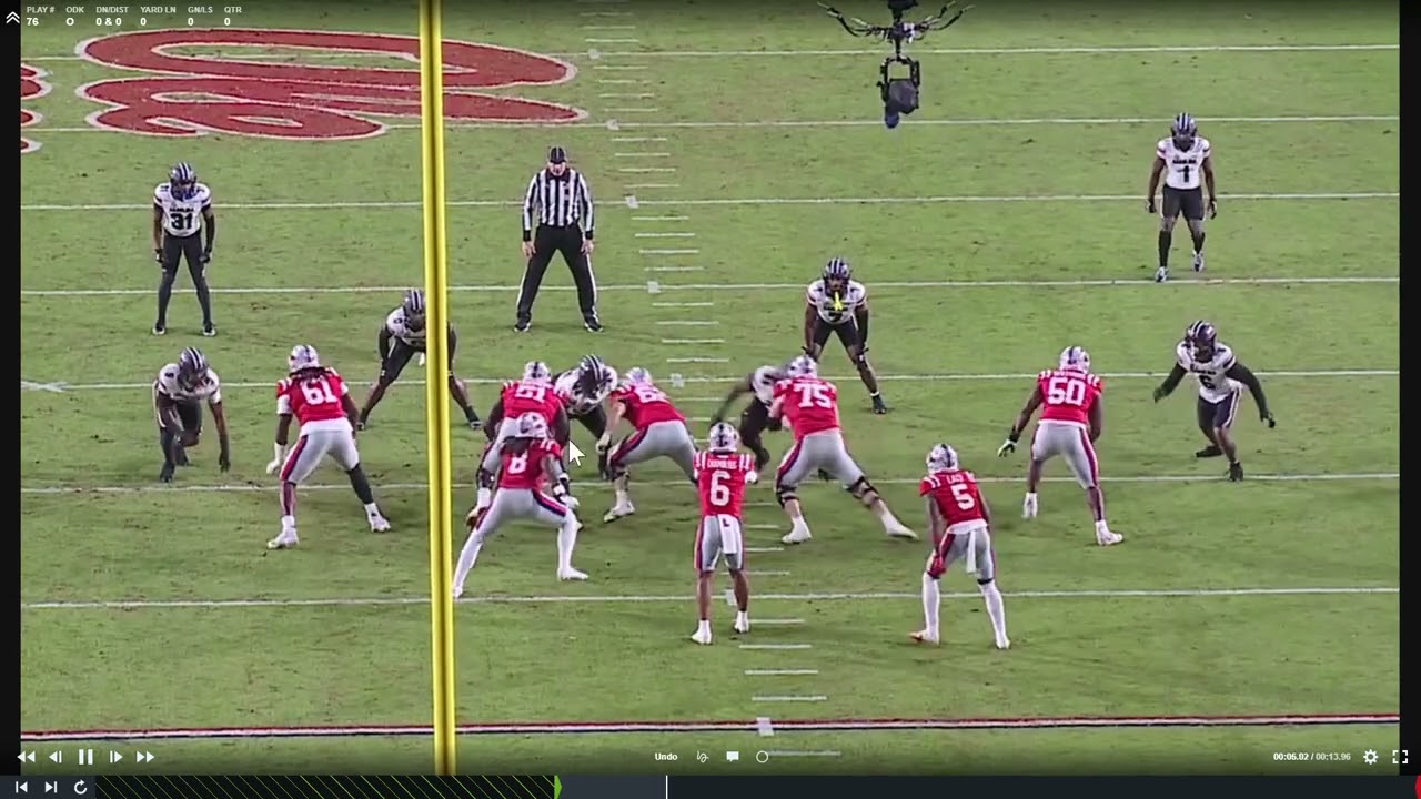 Ole Miss Interesting Plays Vs USC D