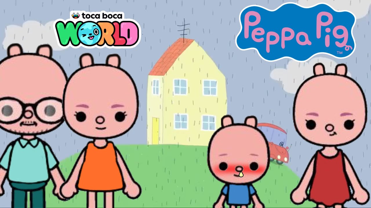 🐷 Peppa Pig in Toca Boca | 🌡️ George Catches a Cold 🏥 | TOCA BOCA WORLD ❤️