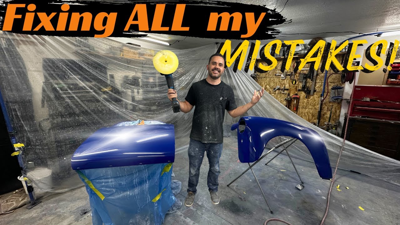 Paint blending AND buffing all my paint FAILS!! - 1953 GMC