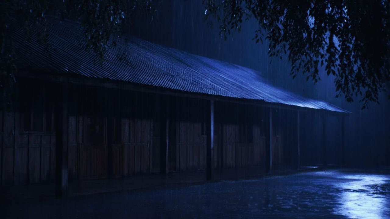 🌧️ Old Cabin in the Woods — Heavy Rain Sounds for Sleeping