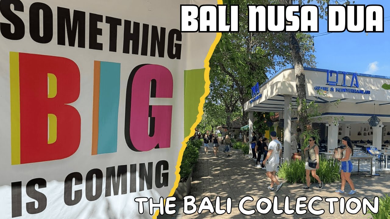 Bali Nusa Dua Shopping Vlog:  Bali Collection