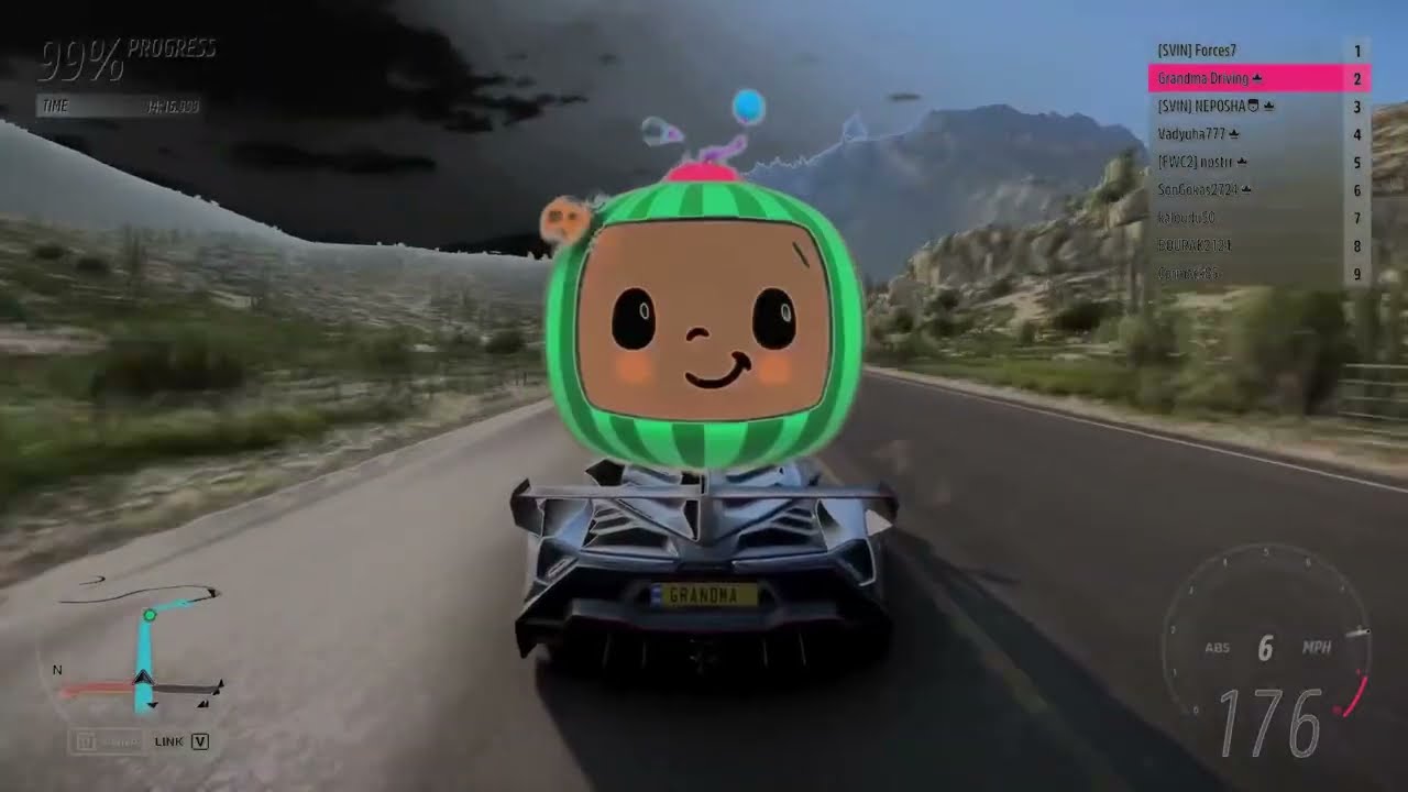 Cocomelon In Forza Horizon 5 Online Race IntroLogo Effects Sponsored By Preview 2 Frank V2 Effect