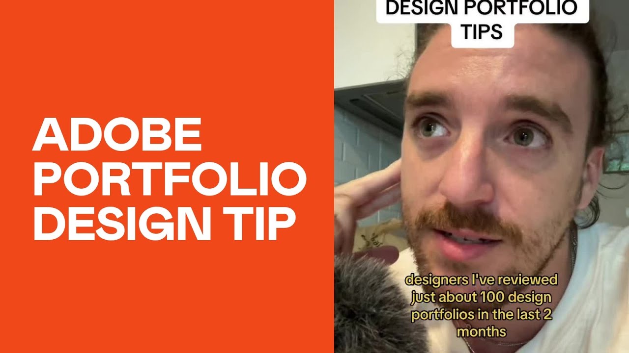 Tip for Using ADOBE PORTFOLIO as Your Design Portfolio Website