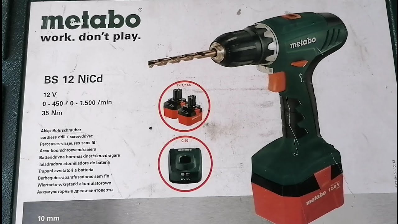 Как переделать аккумулятор Metabo 12 вольт с Ni-Cd на Li-ion.