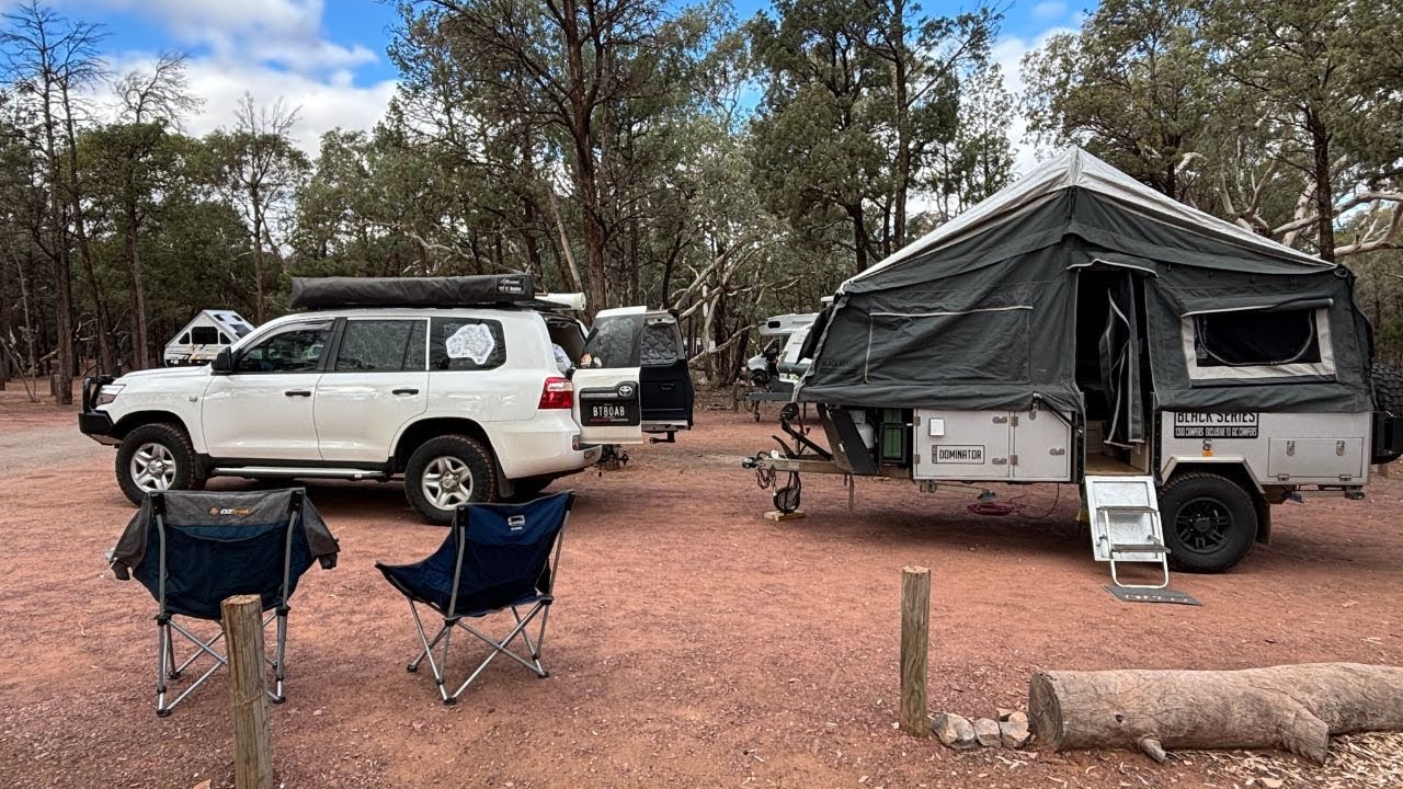 Exploring FLINDERS RANGES Our 1st Camp Spot Adventure!