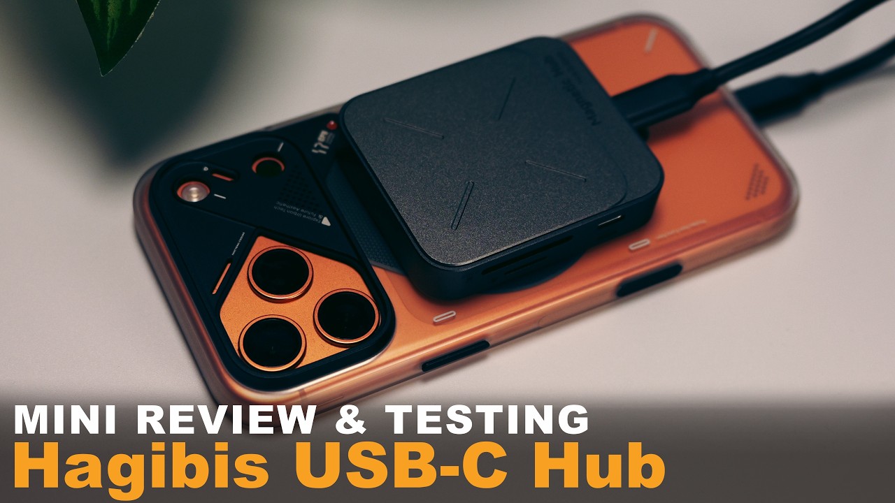 Тестирование двухсторонних магнитных USB-C концентраторов Hagibis