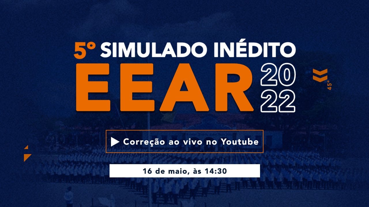 Correção: 5º Simulado EEAR 2022.1