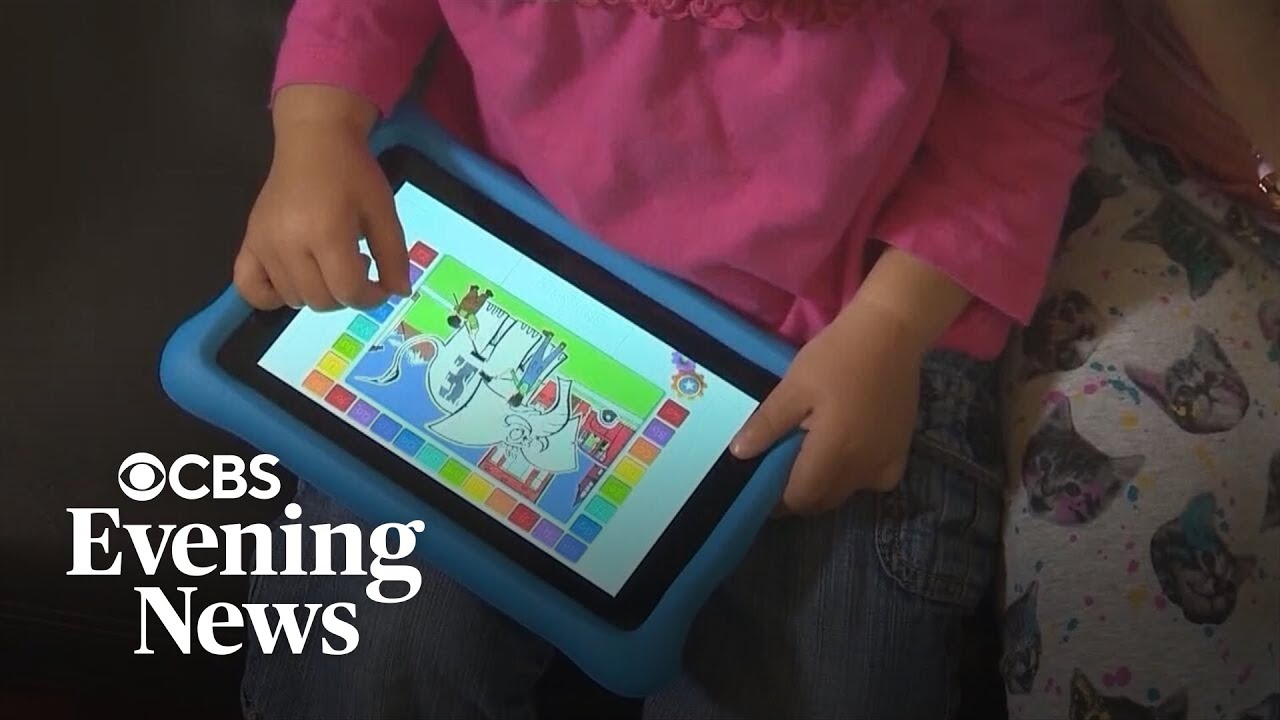 Why parents cut screen time for their young daughter