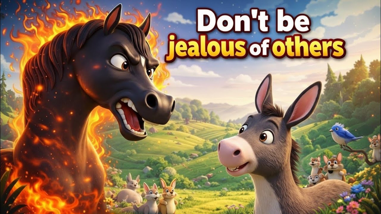 Don’t Be Jealous of Others | Powerful Moral Story | Cartoon Story | Inspirational Cartoon