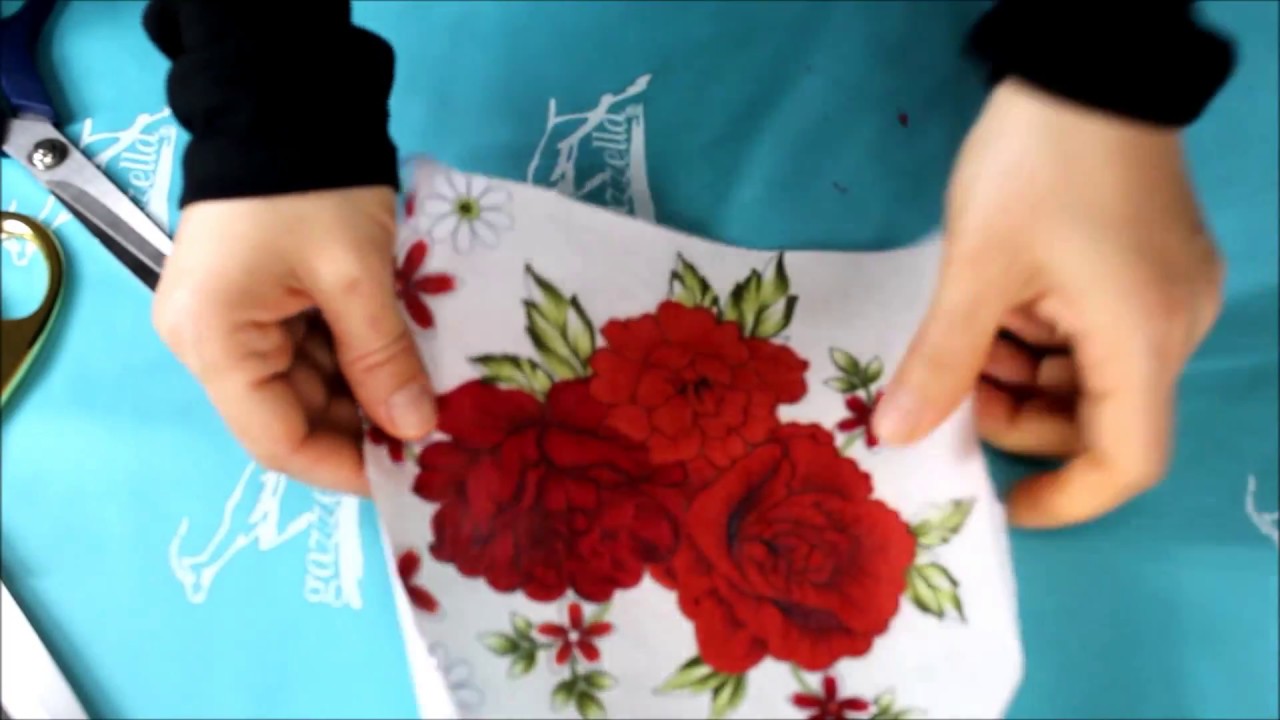 Tülbent ile aplike çalışması (sesli anlatımı)