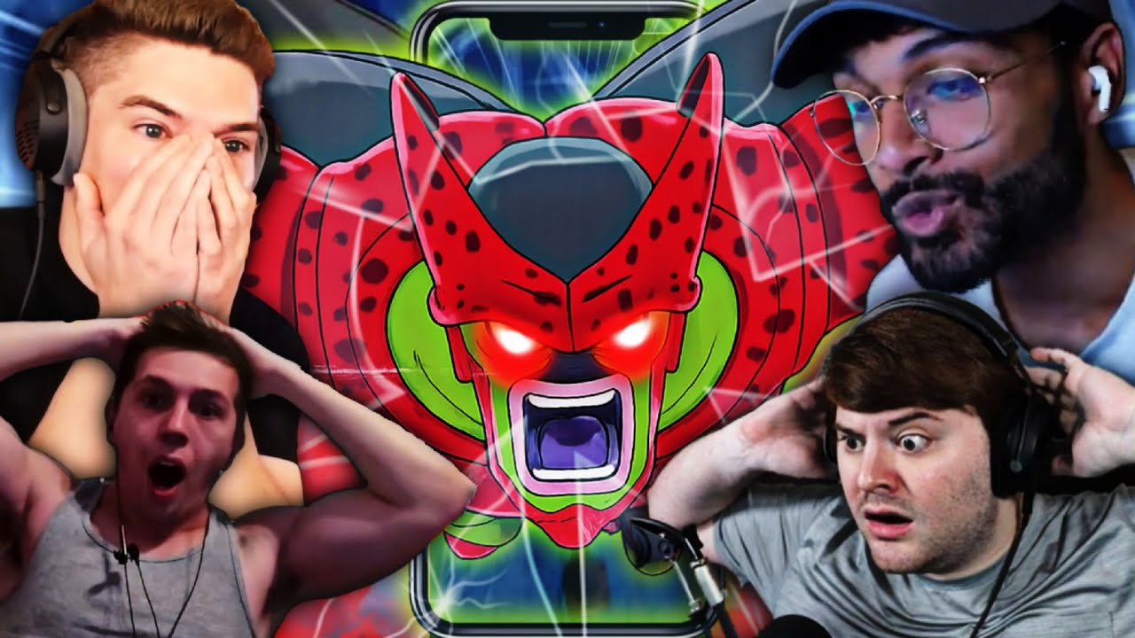 ЮТУБЕРЫ ВПЕРВЫЕ ВИДЯТ АНИМАЦИЮ CELL MAX (ЛЕГЕНДЫ DRAGONBALL)