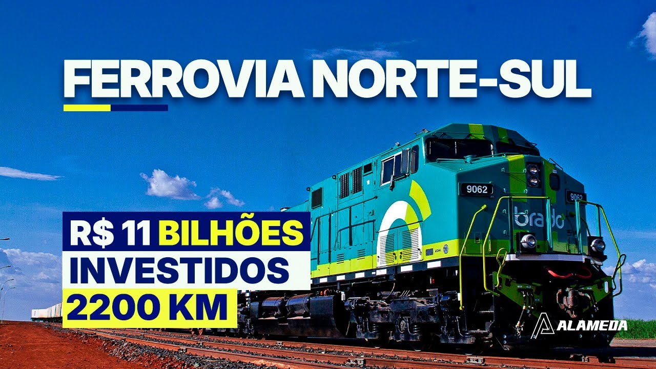 FERROVIA NORTE-SUL: A Obra Que Pode MUDAR o Brasil (E Você Nem Sabia)