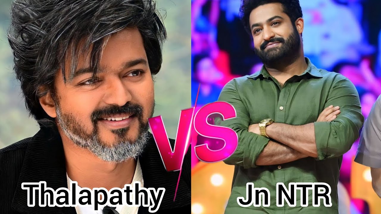 Thalapathy 🆚Jn NTR Top 10 highest grossing movies comparison video 📷