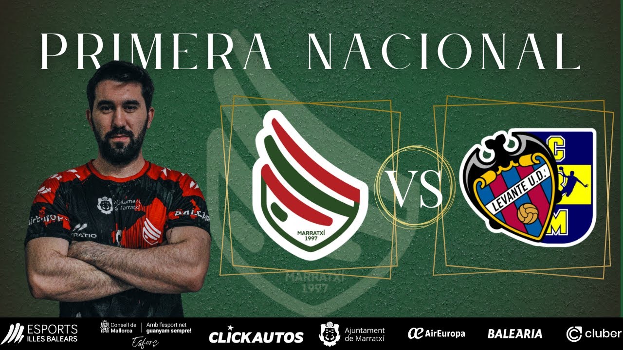 HANDBOL MALLORCA VS BM LEVANTE UDBM MARNI | Primera Nacional | Grupo E | Jornada 8
