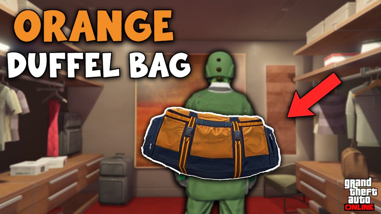 HOW TO GET THE ORANGE DUFFEL BAG IN GTA ONLINE! 🔥 (SOLO & EASY SALVAGE YARD METHOD)