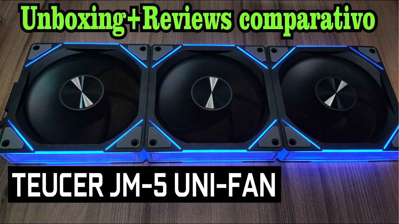 Reviews completo sobre FAN TEUCER JM-5 uni-fan + comparativo