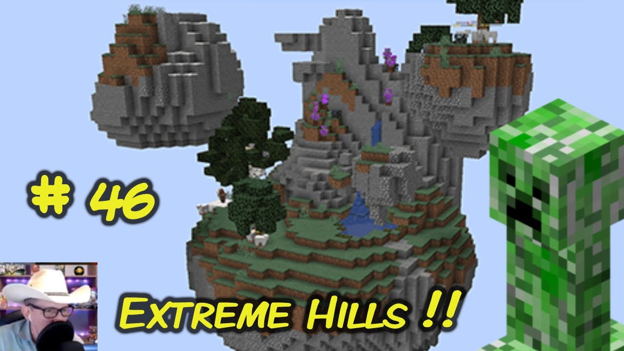 CubeCraft SkyBlock Playthrough – Extreme Hills – Part 1