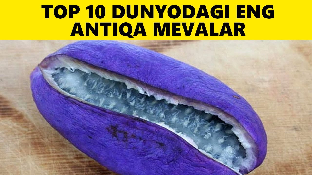 Dunyodagi Top 10 Eng Antiqa Mevalar