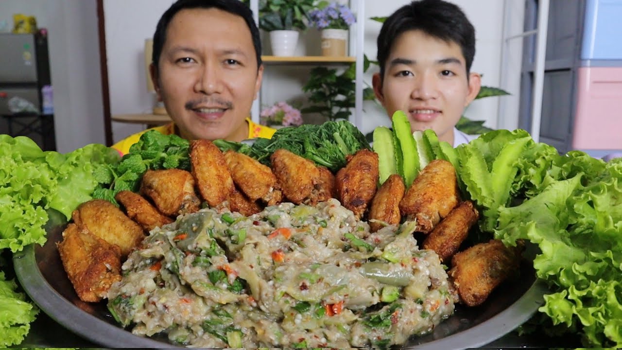 ซุปมะเขือใส่ปลาทูกับปีกไก่ทอดน้ำปลาแซบๆครับ 7 มกราคม พ.ศ.2569