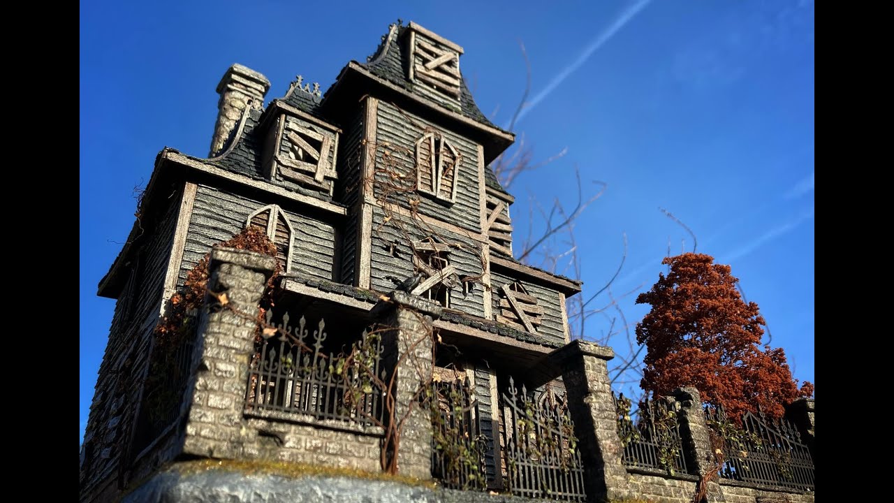The Abandoned Mansion Part 2 - Miniature Crafting