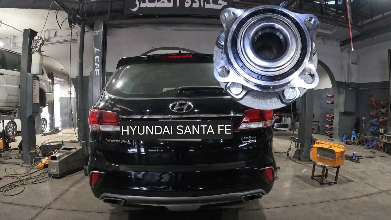 Reemplazo de cojinete de cubo de rueda trasera ... hyundai santa fe 2007-2018