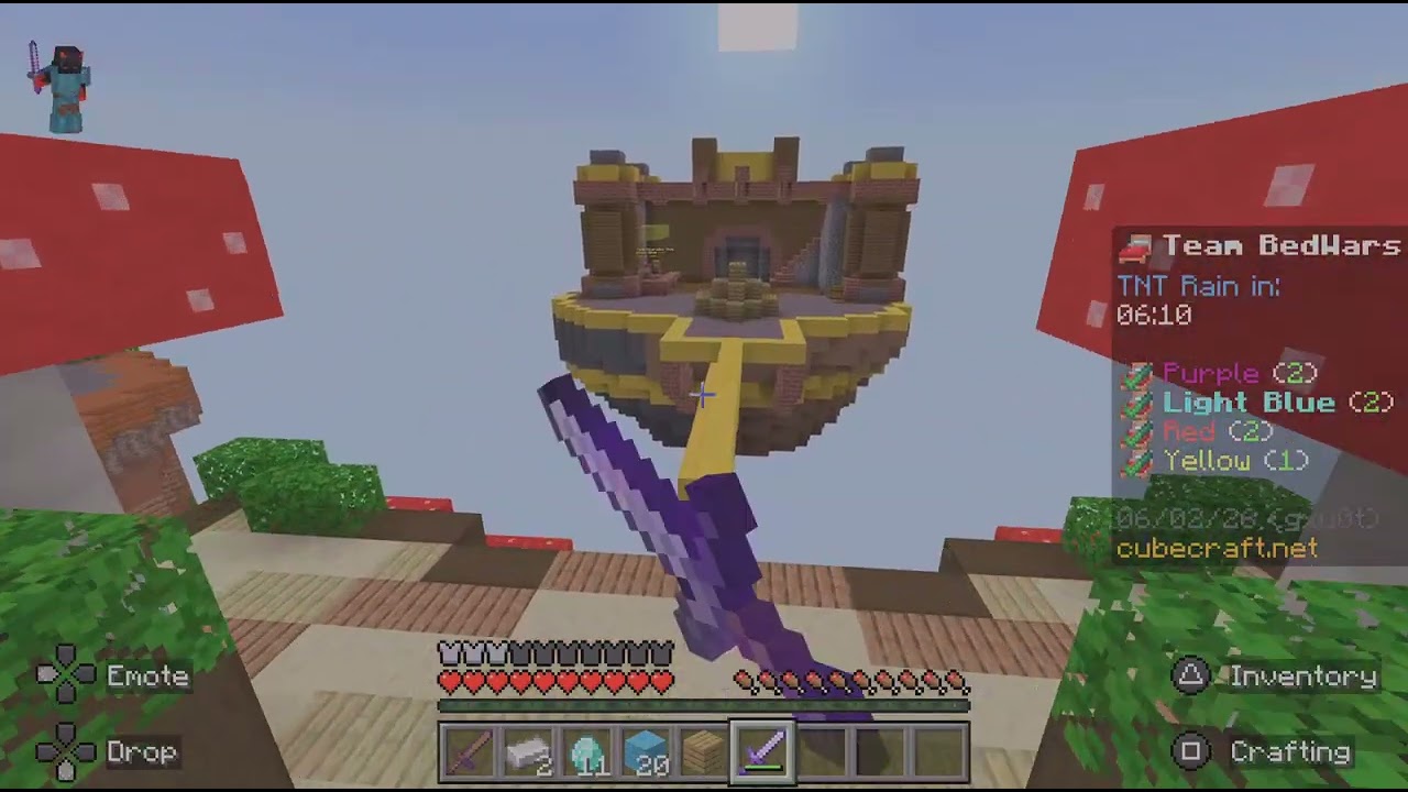 ماين كرافت BED WARS 😈😈
