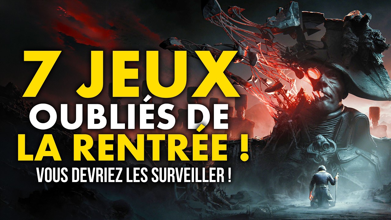 N'oubliez pas ces jeux ⚠️ 7 JEUX sous-c&ocirc;t&eacute;s et oubli&eacute;s de la rentr&eacute;e 2026 !