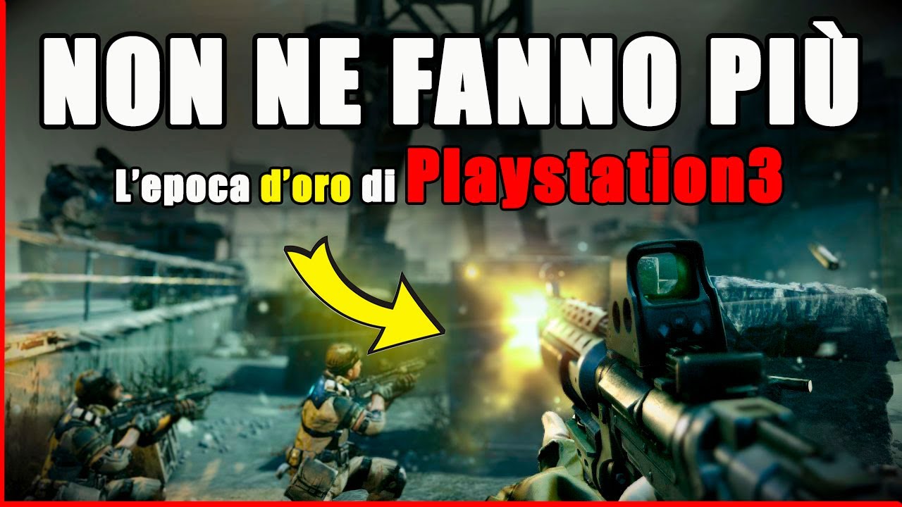PS3 vs PS5: quando i VIDEOGIOCHI erano davvero EPICI!