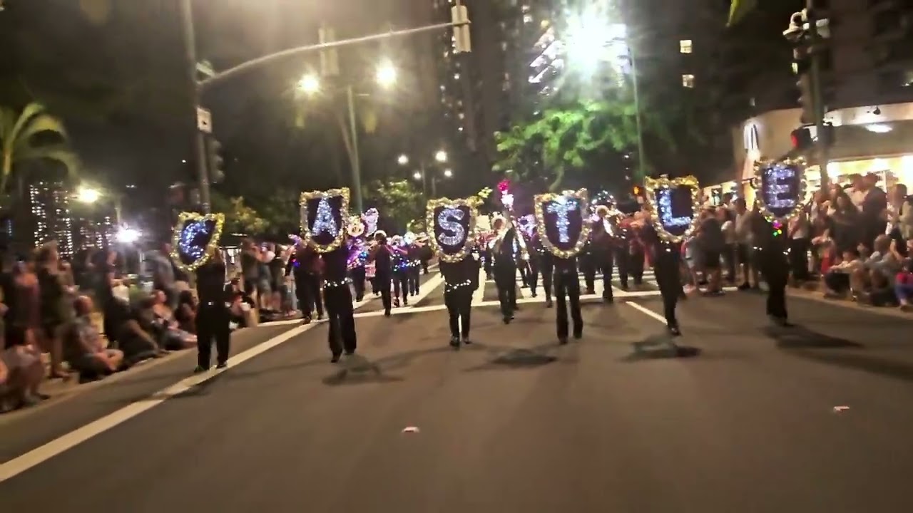 CASTLE HS BAND | 2024 WAIKIKI HOLIDAY PARADE