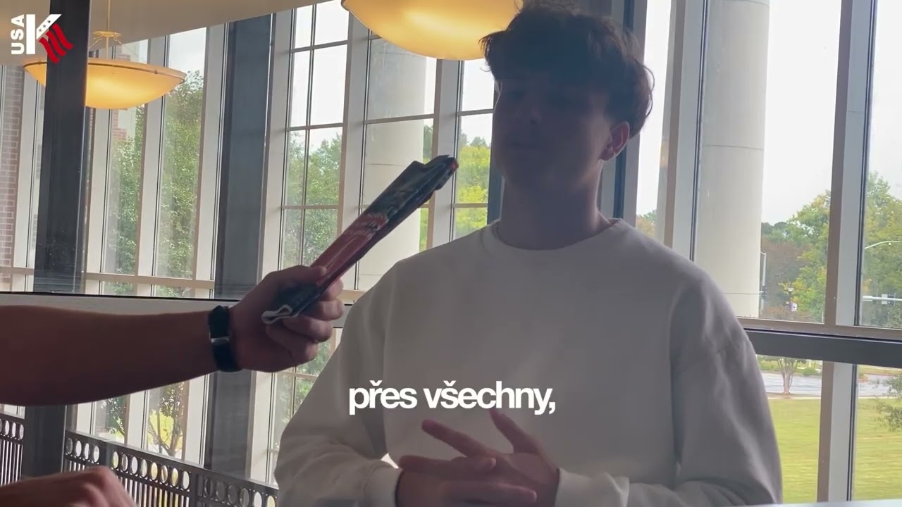 Jaký byl celkový proces a příprava pro Vaška Koženého před odchodem na vysokou školu do USA?
