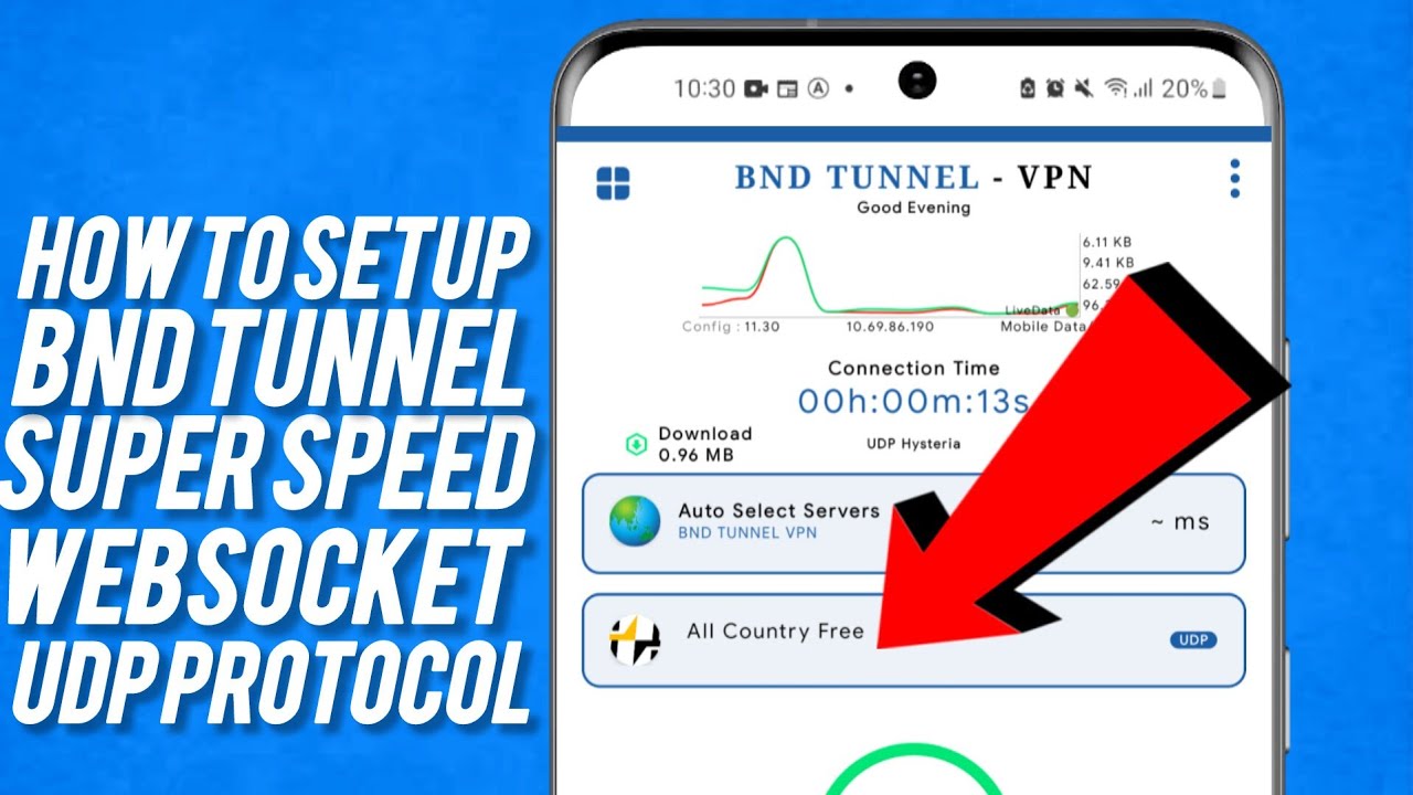 How To Setup BND Tunnel Vpn For Fast & Secure Internet | Step By Step Guide