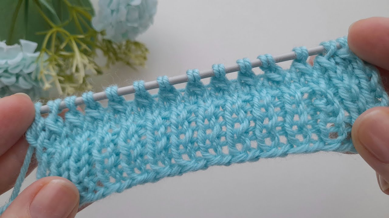Sie werden nicht glauben, wie schön und einfach dieses Strickmuster ist!