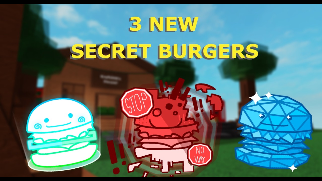 How to get the 3 NEW SECRET BURGERS in Find The Burgers! [ROBLOX]