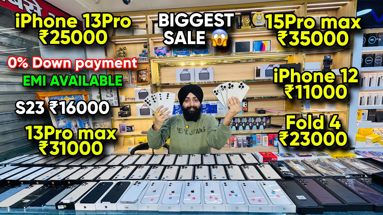 Biggest iPhone Sale Ever 🔥| Cheapest iPhone Market | Second Hand Mobile | iPhone 16 Pro iPhone 17