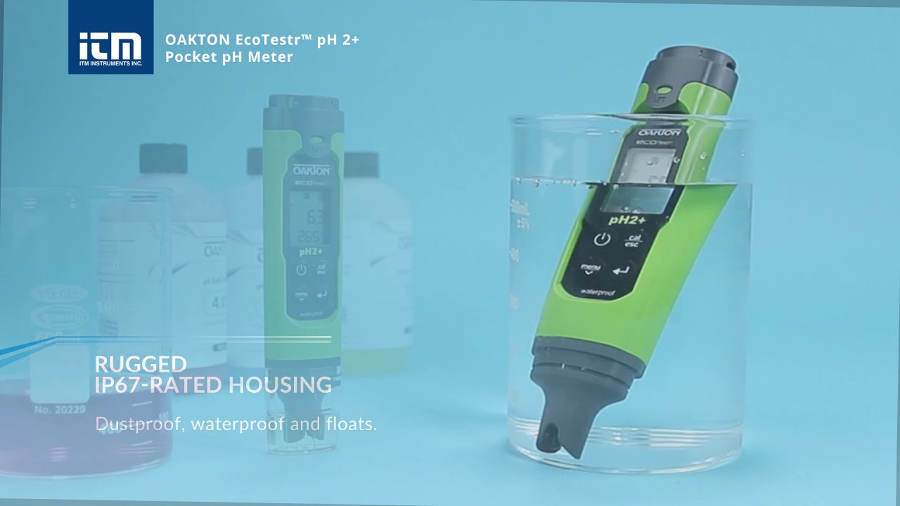 Getting to know the Oakton EcoTestr pH2+